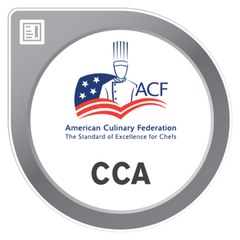 ACF Certified Culinary Administrator badge