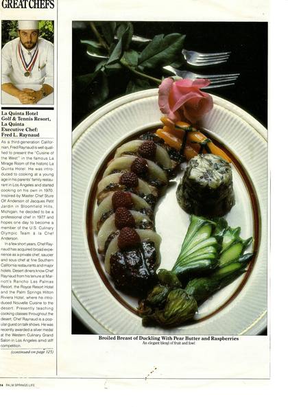 Palm Springs Life, Great Chefs